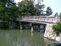 北惣門橋（城に架かる橋）