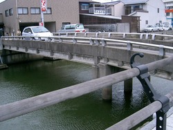 合銀橋（四十間堀川）