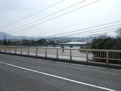 意宇橋から見た景色