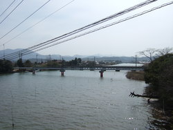 意宇橋から見た景色